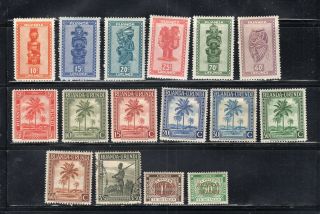 Ruanda Urundi Africa Stamps Canceled & Hinged Lot 1904
