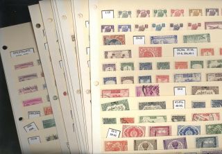 Pakistan,  Accumulation Of Stamps Sheets