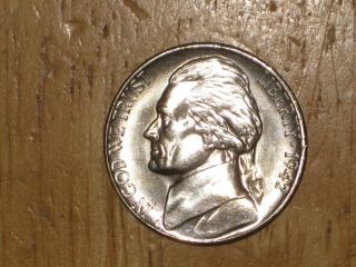 Us 1942 S Silver Wartime Jefferson Nickel Coin Bu Brilliant Uncirculated