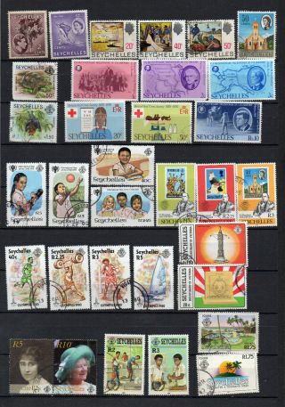 Seychelles Kgvi / Qeii Different Never Hinged / Hinged / Stamps