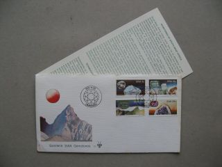 South West Africa,  Cover Fdc 1979,  Minerals Gemstones