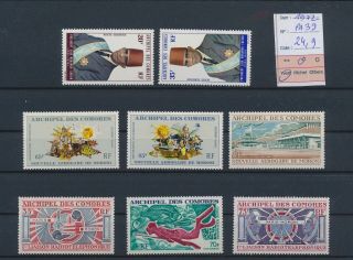 Lk80413 Comoros 1972 Airmail Fine Lot Mh Cv 24,  9 Eur