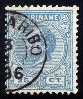 Surinam.  Dutch Guiana.  1873.  25c.  Ultra.  Sc 11.  Vf