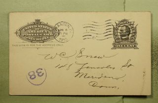 Dr Who 1910 Scranton Pa Postal Card To Meriden Ct Advertising Heaters E47122
