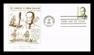 Dr Jim Stamps Us Dr Charles Drew First Day Cover Washington Dc