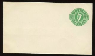 Ireland - 1925 - Postal Stationery - 1/2d Envelope - Fai U2brh - Michel U 2c