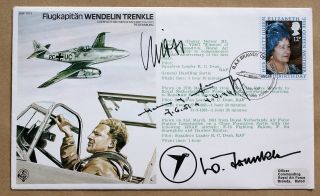Wendelin Trenkle Cover 1981 Signed Trenkle,  Hans Jochin Langer & Wolfgang Spate