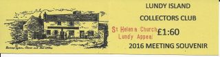 Gb Lundy Privately Produced Booklet By Robin Taylor St Helena Church Appeal