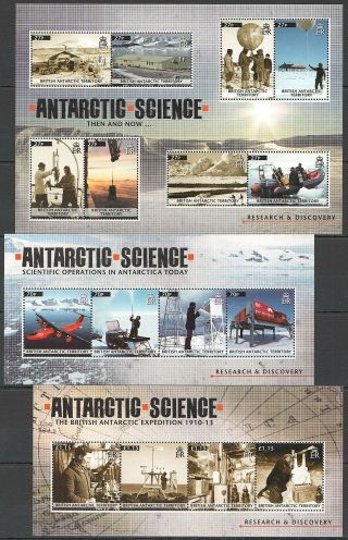 S1259 British Antarctic Territory Science Research Discovery Michel 64 € 3kb Mnh