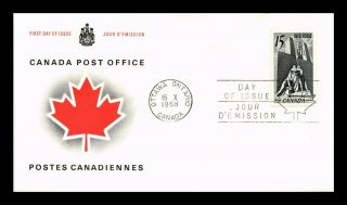 Dr Jim Stamps Wwi Armistice First Day Issue Canada Scott 486 Cover