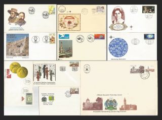 SOUTH AFRICA 36 THEMATICAL AND TOPICAL FIRST DAY COVERS 0213 2