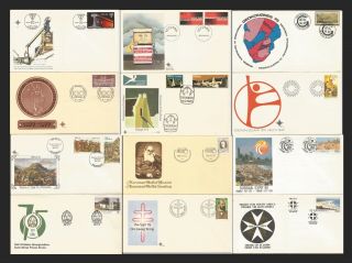 SOUTH AFRICA 36 THEMATICAL AND TOPICAL FIRST DAY COVERS 0213 3