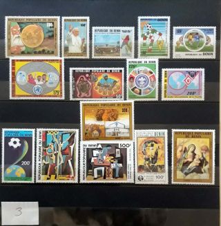 Benin - Destock Africa Stamps Lot (b3)