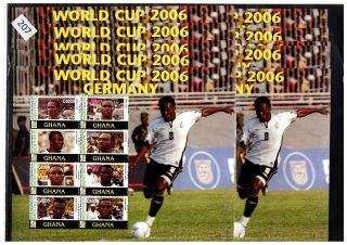 10x Ghana 2006 - Mnh - Soccer -