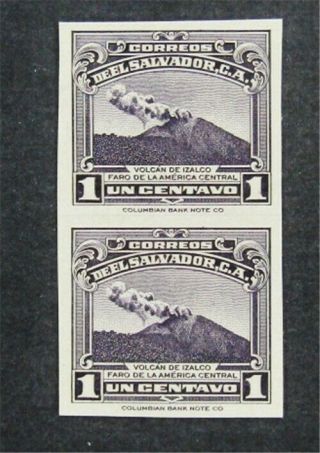 Nystamps El Salvador Stamp Imperf Proof ?