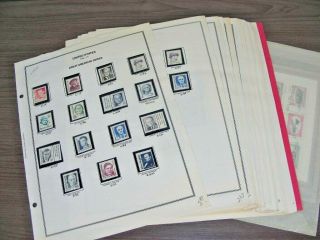Us,  Face $135,  Assortment Of Modern Stamps Mounted On Pages