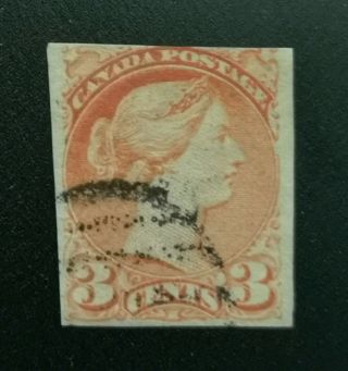 SQ Canada 3 cent 41 Imperf single 2