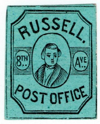 (i.  B) Us Local Post : Russell Post Office