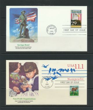 U.  S.  First Day Covers - C.  T.  O.  - Lot A - 15 (10) 3