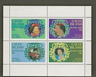Calve Island 1986 Queen 