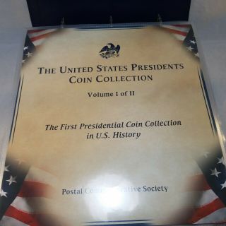 US Presidents Coin and Stamp Vol.  1 Postal Commemorative Society w 24 coins 3