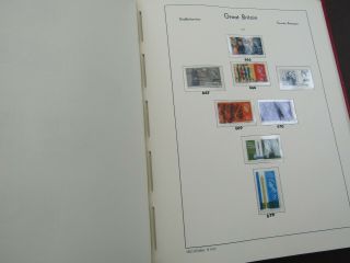 GREAT BRITAIN - LUXURY SPRINGBACK HINGELESS LIGHTHOUSE ALBUM - ALL PAGES 1953/70 4