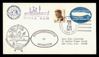 Dr Who 1971 Uscgc Staten Island Ship Antarctic Tourist Expedition E39168