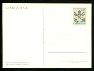Postal Stationery H&g Vatican City Postal Cards Set Of 4 1983