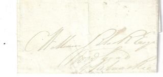 81 - 12 Apr 1837,  Dalbeattie To Palnackie.  Castle Dougas Penny Post & Rh System.