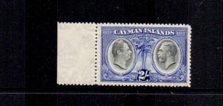 Cayman Is.  1932 2/ - Assembly Marginal Sg93 Mnh Cat £50