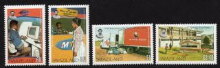 Swaziland 1999 Complete Set Of Stamps Mi 694 - 697 Mnh