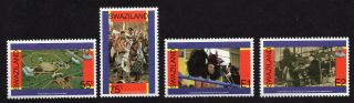 Swaziland 1998 Complete Set Of Stamps Mi 684 - 687 Mnh