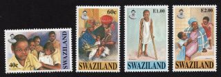 Swaziland 1996 Complete Set Of Stamps Mi 668 - 671 Mnh