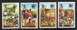 Swaziland 1994 Complete Set Of Stamps Mi 632 - 635 Mnh