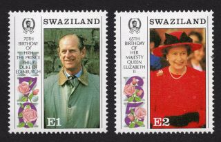 Swaziland 1991 Complete Set Of Stamps Mi 592 - 593 Mnh