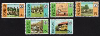 Swaziland 1978 Complete Set Of Stamps Mi 300 - 305 Mnh