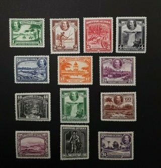 British Guiana Stamp Selection Mh