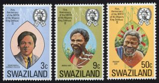 Swaziland 1974 Complete Set Of Stamps Mi 211 - 213 Mnh
