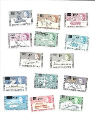 British Antarctic Territory Stamps,  Scott 25 - 38 Mnh