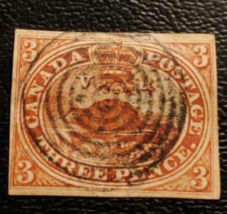 Canada Postage Stamp,  Scott 4, .