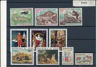 D278587 Niger Selection Of Mnh Stamps