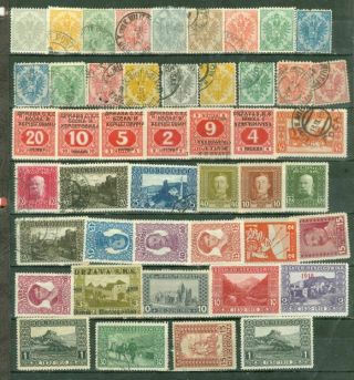 Bosnia And Herzegovina Group Of 45 Mh & Stamp Lot 5629