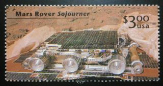 U.  S.  Stamps: Scott 3178,  $3.  00,  Multi. ,  The Mars Pathfinder Issue,  1997,  Oghr