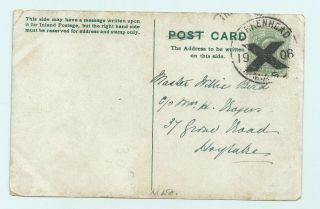 1908 Posted In Advance For Christmas Day Birkenhead Greetings Postcard Cat £150