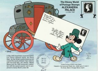 3 - 13 May 1990 Penny Black Disney Presentation Card House Of Questa Stamp World