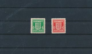 Lk56191 Guernsey Heraldry Coat Of Arms Fine Lot Mnh