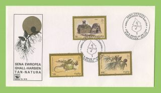 Malta 1995 European Nature Conservation Year First Day Cover,  Birkirkara