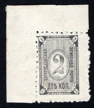 Russian Zemstvo 1879 Buguruslan Stamp Solovyov 1 Mh Cv=120$