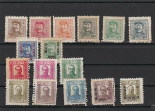 China Mao Tse - Tung Never Hinged Gumless Issue Stamps R17414