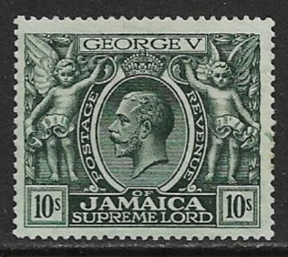 Jamaica 1920 Kgv 10/ - Wmk Mult Crown Ca Sg 89 Mh/ (cat £80)